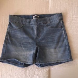 High waisted very stretchy Old Navy kid shorts